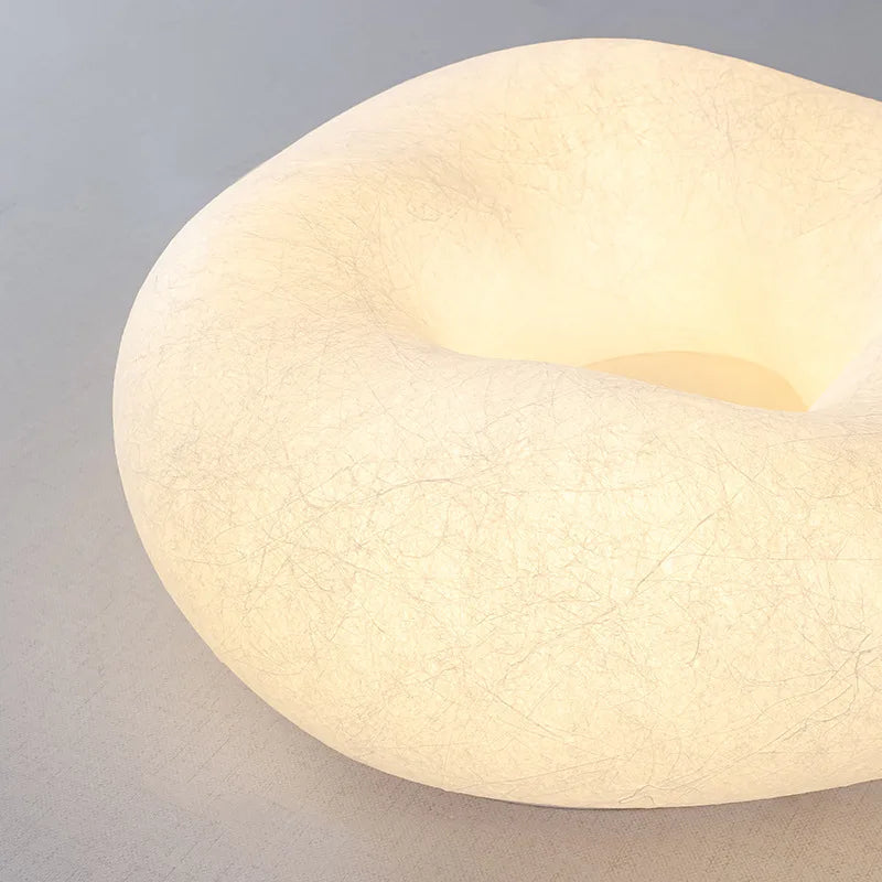 Plafon sufitowy JIANKEXING w nowoczesnym, okrągłym kształcie wykonanym z matowego materiału