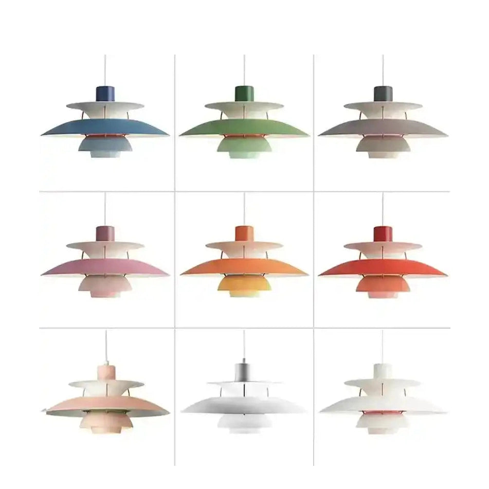 Zestaw kolorowych lampy wiszące marki zhiwudeng w nowoczesnym designie do salonu i kuchni