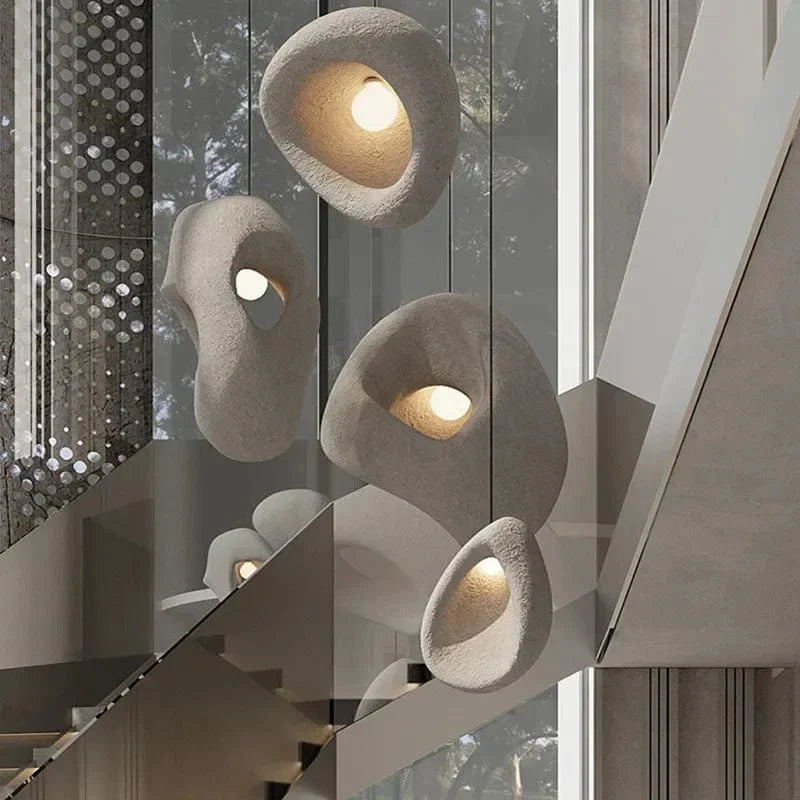 Lampy wiszące VIGOUS o nowoczesnym organicznym kształcie, idealne do nowoczesnych wnętrz