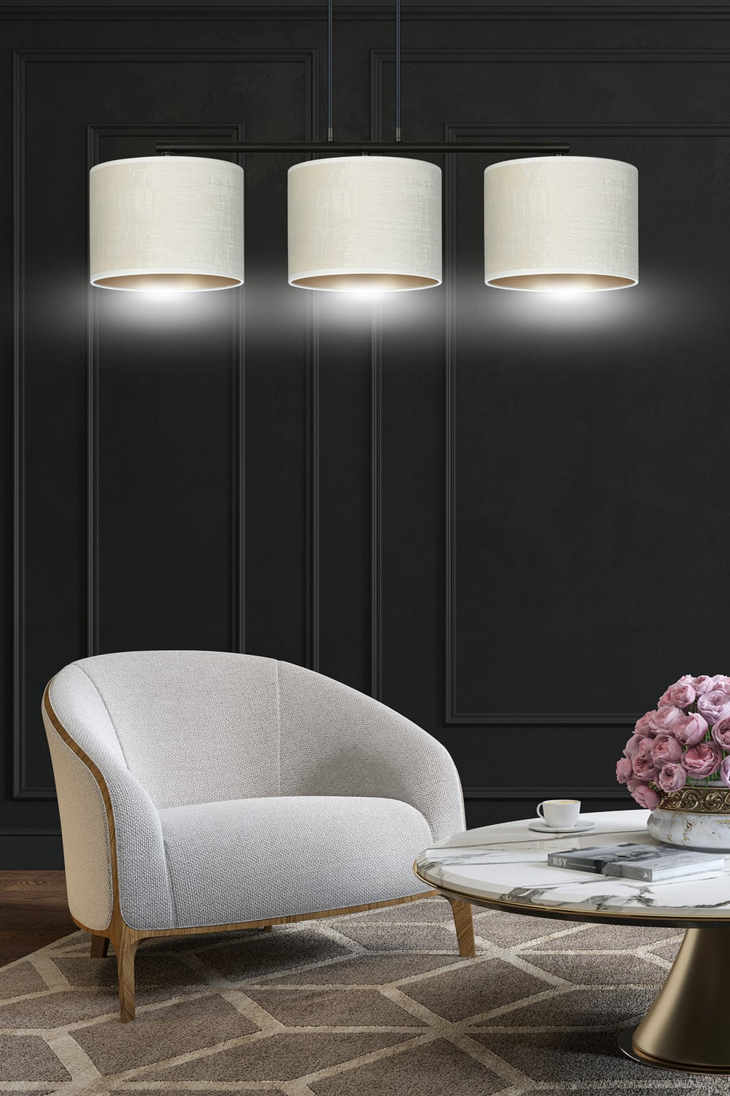 HILDE 3 BL WHITE