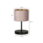 HILDE LN1 BL ROSE