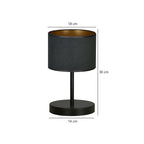 HILDE LN1 BL BLACK