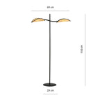 LOTUS LP2 BLACK/RATTAN