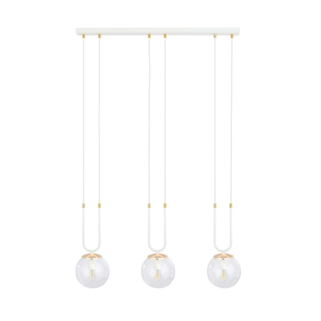 GLAM 3 WHITE/TRANSPARENT