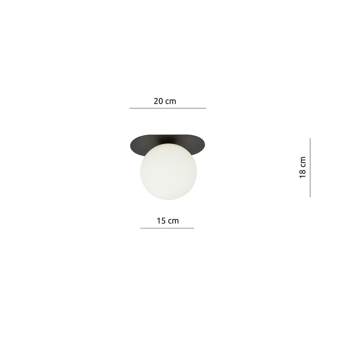 PLAZA 1 BLACK/OPAL