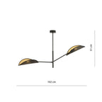 VENE 2 BLACK/GOLD