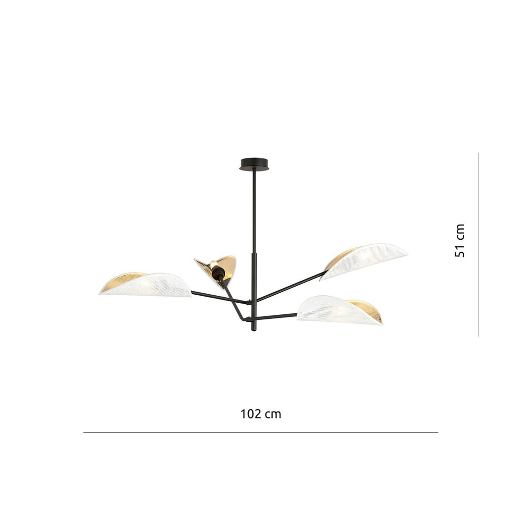 VENE 4 WHITE/GOLD