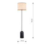 ASPEN LP1 BLACK/RATTAN