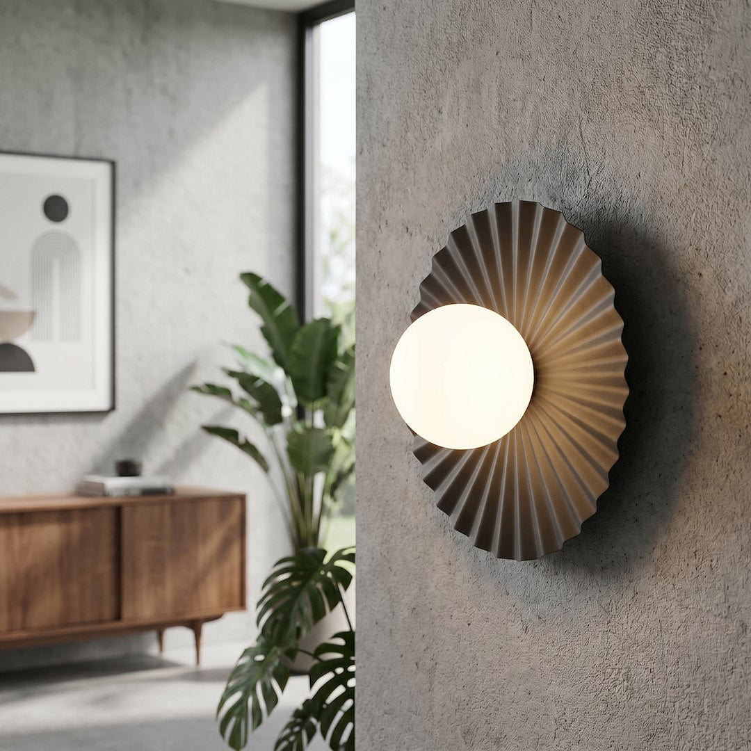 Emibig Umbra K1 M czarny – designerski kinkiet ścienny