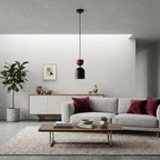 GAUDI 1 BLACK BURGUNDY