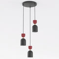GAUDI 3PREM BLACK BURGUNDY