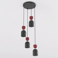 GAUDI 4PREM BLACK BURGUNDY