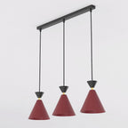 KLEVER 3 BURGUNDY BLACK