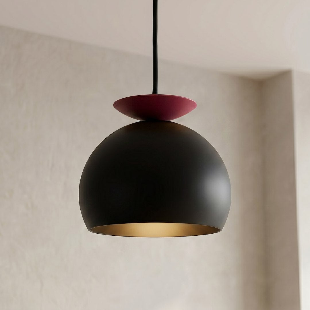 GEO 1 BLACK BURGUNDY