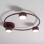 LUCIO 3 BURGUNDY