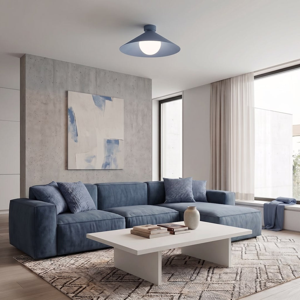 MONO PLAFON 1M DUSTY BLUE