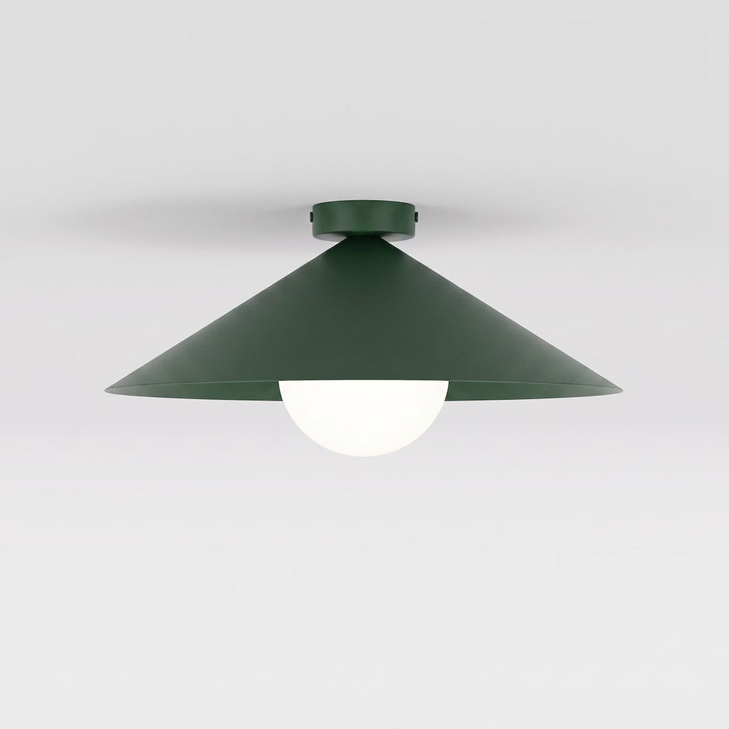 MONO PLAFON 1M OLIVE GREEN