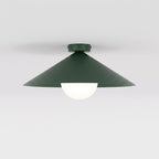 MONO PLAFON 1M OLIVE GREEN