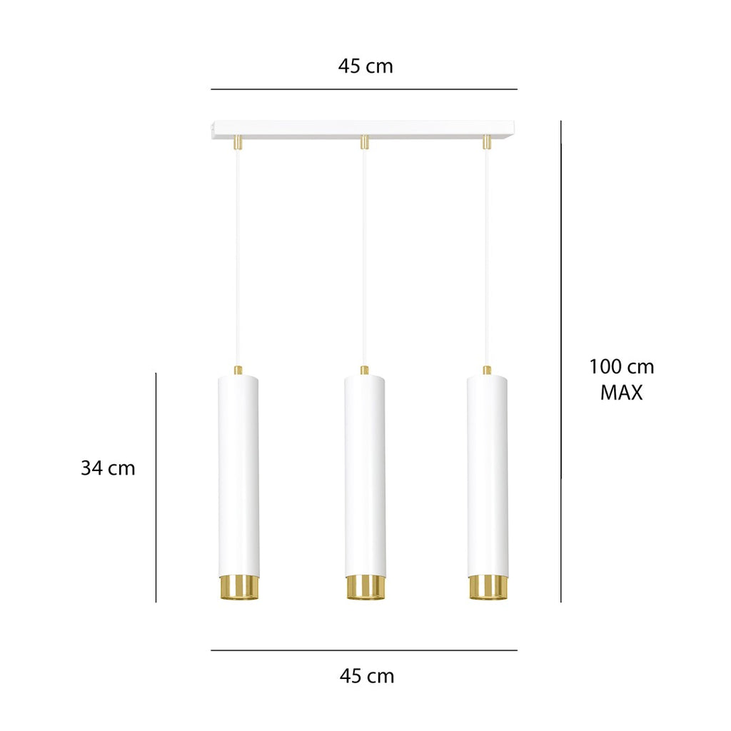 KIBO 3 WH/GOLD