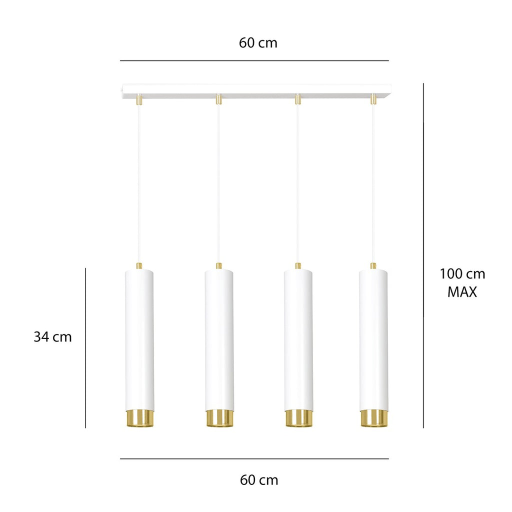 KIBO 4 WH/GOLD