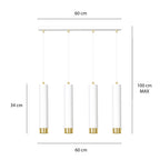 KIBO 4 WH/GOLD