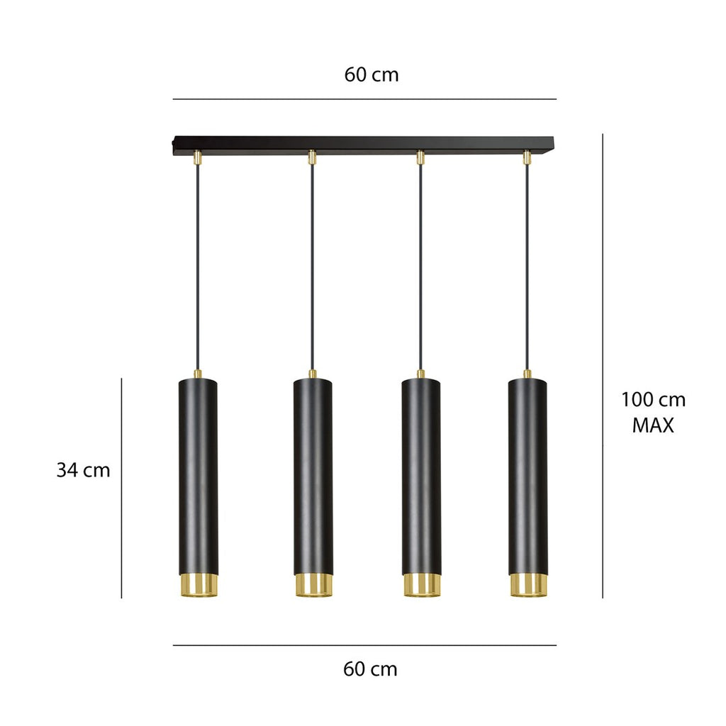 KIBO 4 BL/GOLD