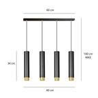 KIBO 4 BL/GOLD