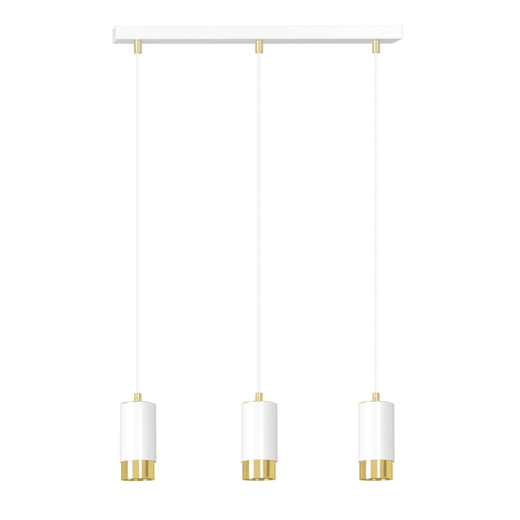 FUMIKO 3 WH/GOLD