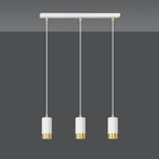 FUMIKO 3 WH/GOLD