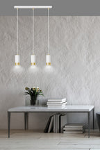 FUMIKO 3 WH/GOLD