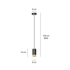 FUMIKO 1 BL/GOLD