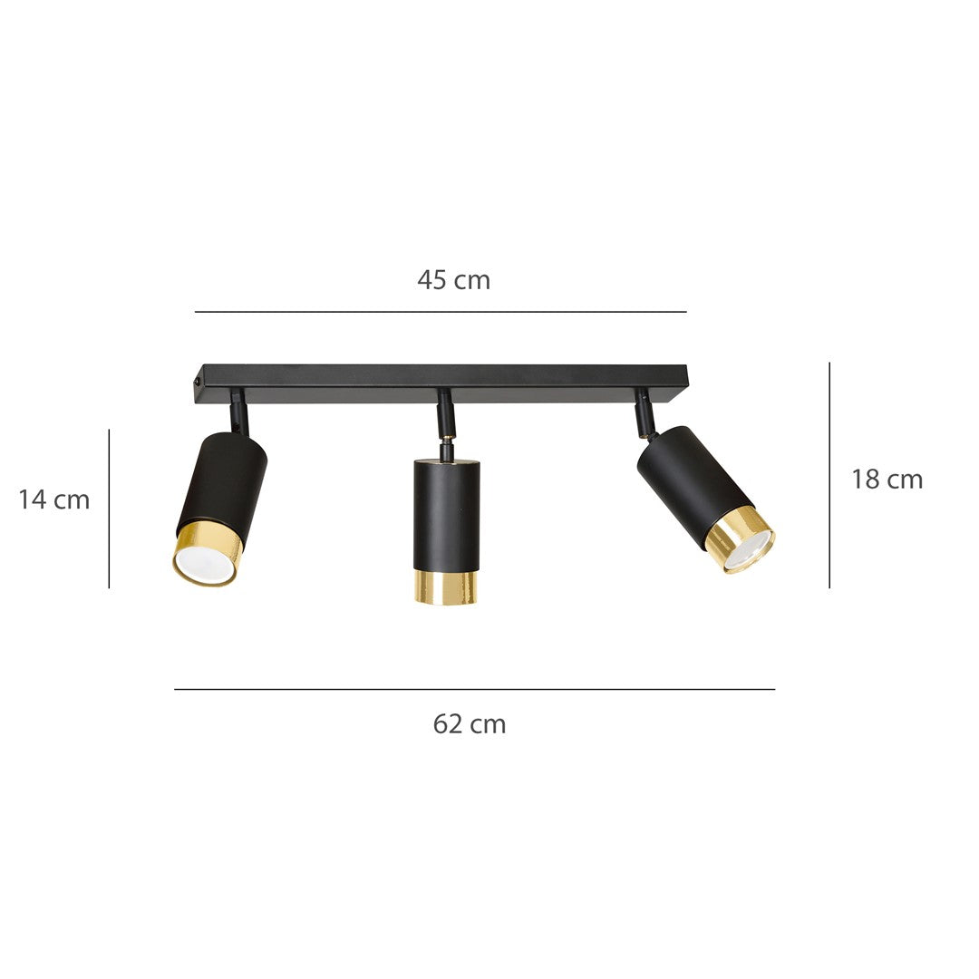 HIRO 3 BL/GOLD