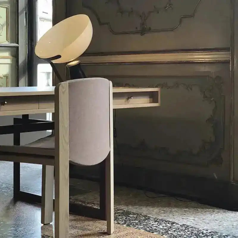 LampaLampa Stołowa Designerska Skandynawska Metalowa LED Żarówka  Jaśnie Panie