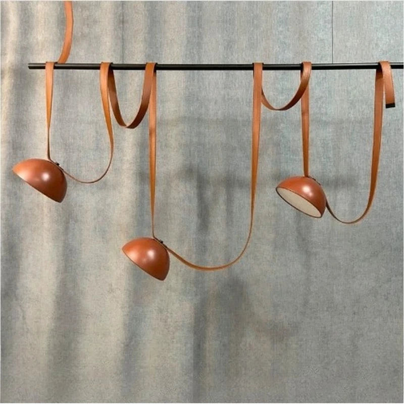 Nowoczesne minimalne wiszące lampy LED do jadalni i restauracji