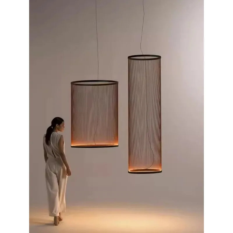 Lampa Wisząca LED Hiszpańska z Frędzlami Minimalistyczna Nowoczesna WJX2306