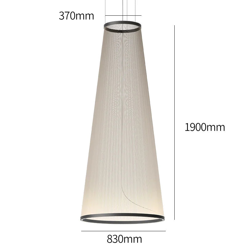 Lampa Wisząca LED Hiszpańska z Frędzlami Minimalistyczna Nowoczesna WJX2306