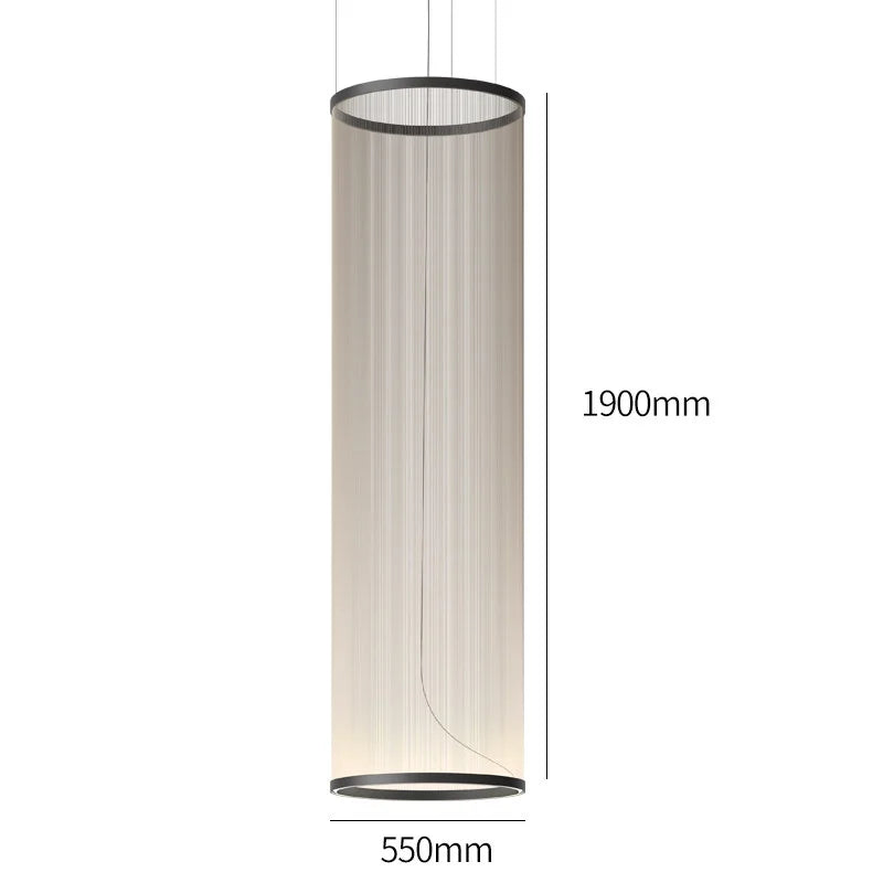 Lampa Wisząca LED Hiszpańska z Frędzlami Minimalistyczna Nowoczesna WJX2306