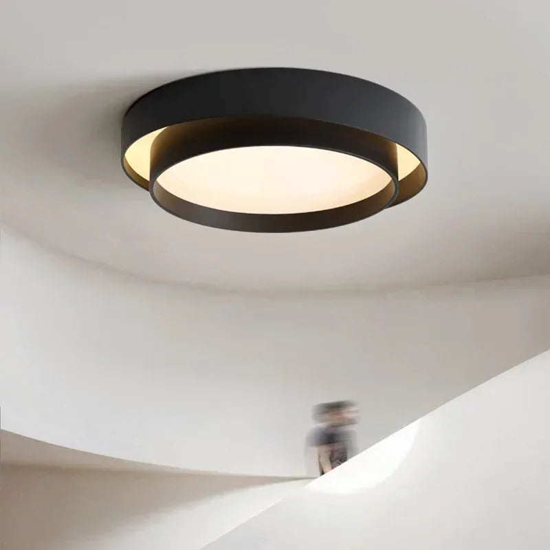 Nowoczesna Lampa Sufitowa LED do Sypialni i Salonu Minimalistyczna