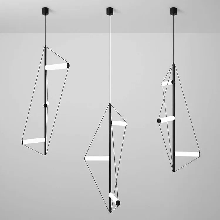 Nowoczesna Lampa Wisząca LED Metalowa E27 do Salonu i Jadalni