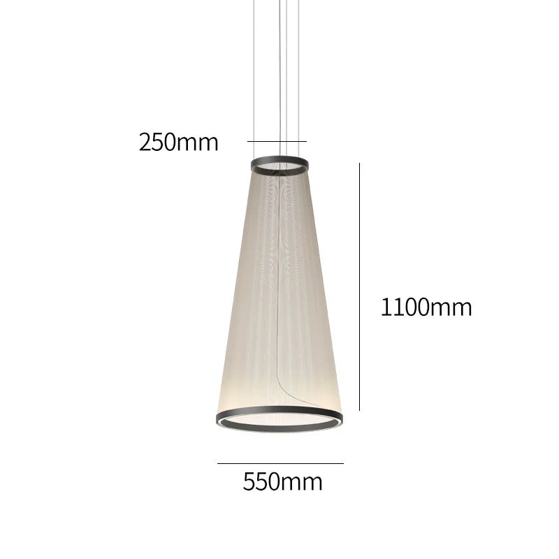 Lampa Wisząca LED Hiszpańska z Frędzlami Minimalistyczna Nowoczesna WJX2306