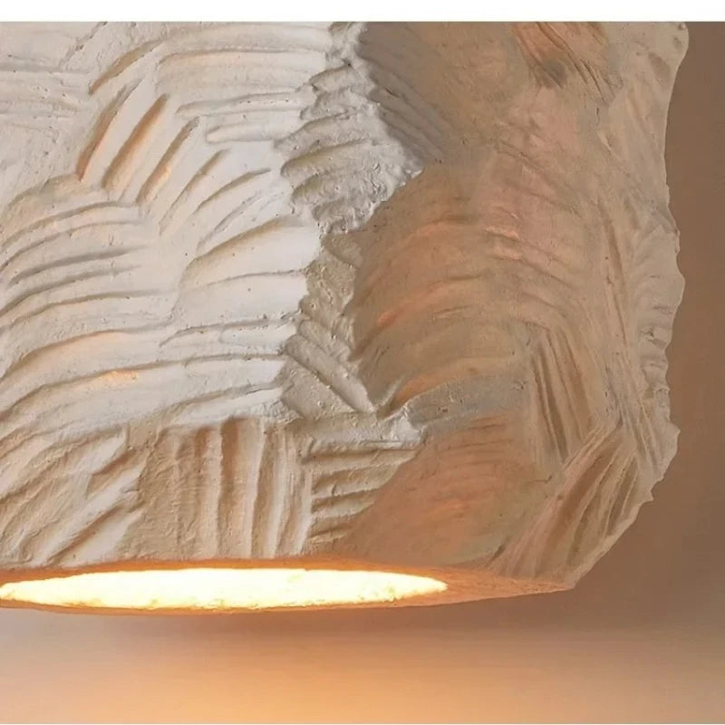 Nowoczesna Wisząca Lampa Wabi Sabi Styl Japoński do Sypialni