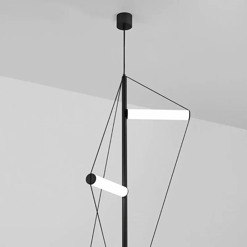 Nowoczesna Lampa Wisząca LED Metalowa E27 do Salonu i Jadalni