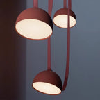 Nowoczesne minimalne wiszące lampy LED do jadalni i restauracji