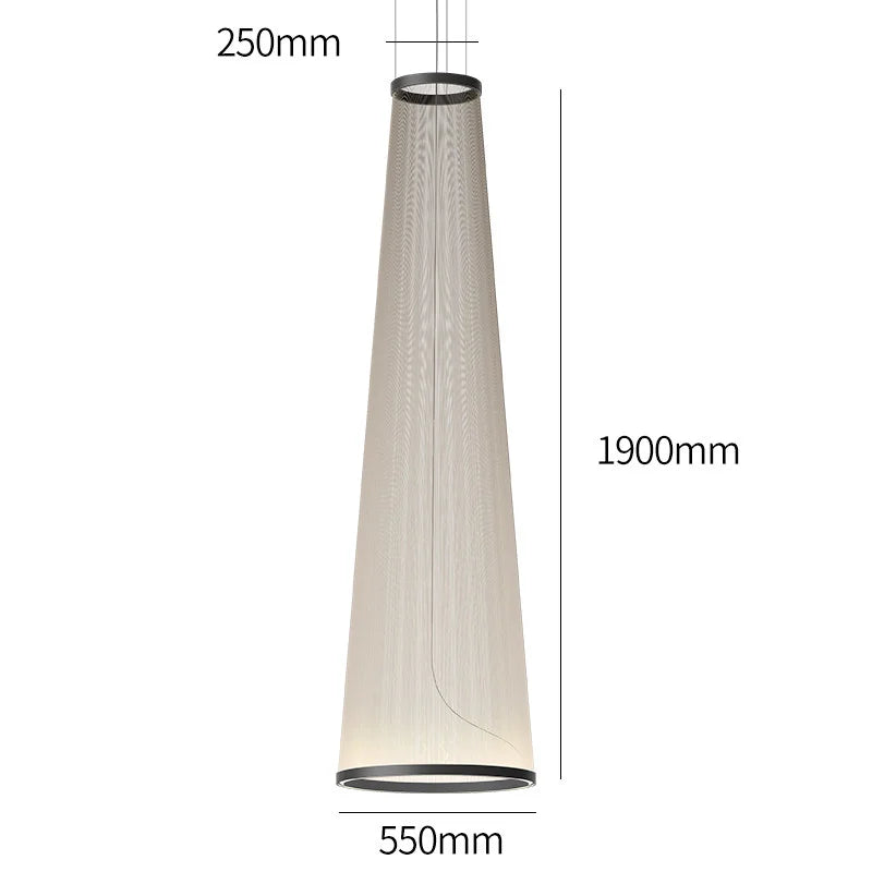 Lampa Wisząca LED Hiszpańska z Frędzlami Minimalistyczna Nowoczesna WJX2306