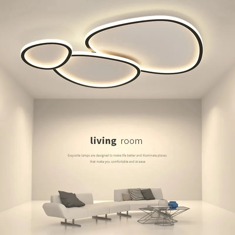 Minimalistyczna Lampa Sufitowa LED LIMIT LIGHT Sterowana Pilotem