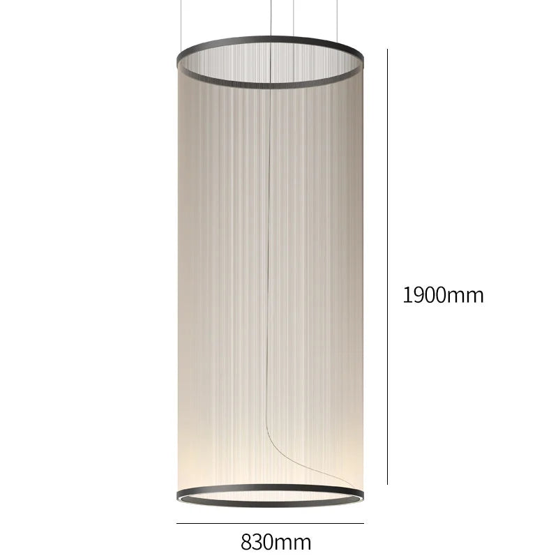 Lampa Wisząca LED Hiszpańska z Frędzlami Minimalistyczna Nowoczesna WJX2306
