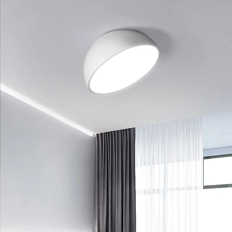 Nowoczesna Lampa sufitowa LED 30CM czarna biała 20-30W