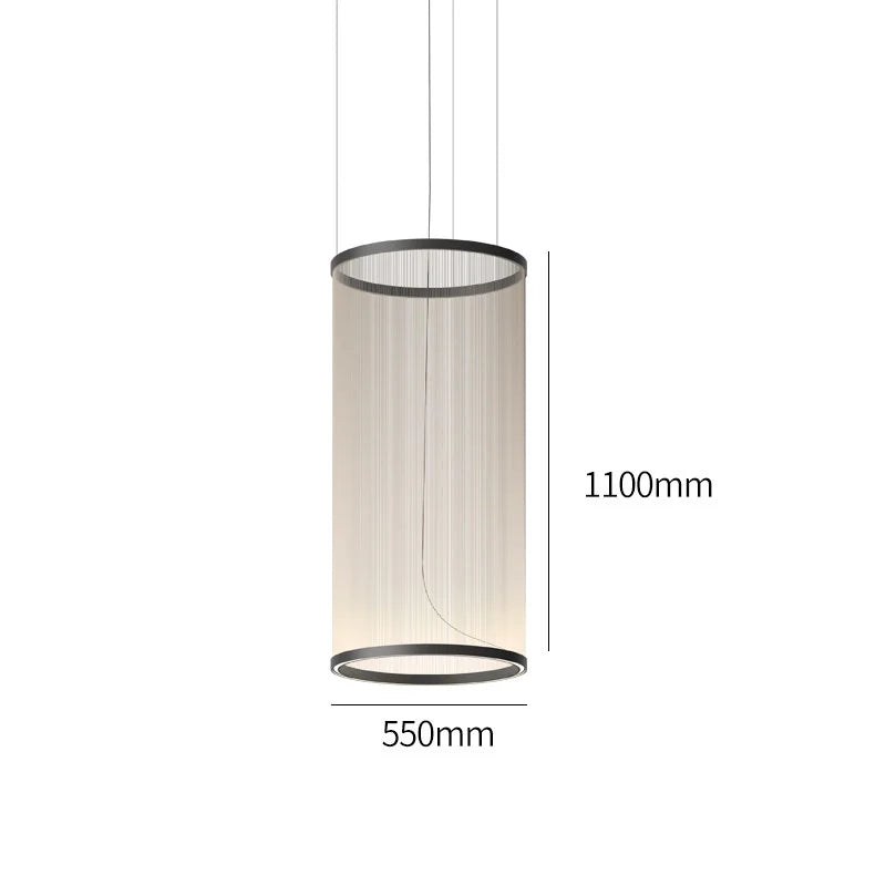 Lampa Wisząca LED Hiszpańska z Frędzlami Minimalistyczna Nowoczesna WJX2306