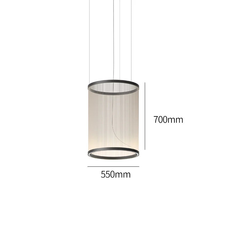 Lampa Wisząca LED Hiszpańska z Frędzlami Minimalistyczna Nowoczesna WJX2306