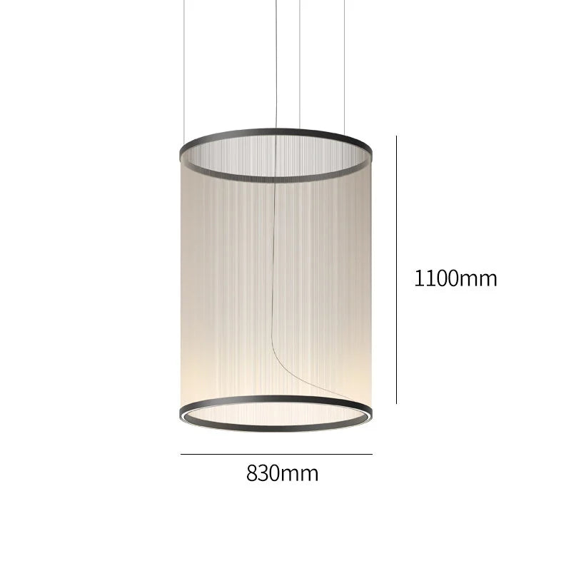 Lampa Wisząca LED Hiszpańska z Frędzlami Minimalistyczna Nowoczesna WJX2306